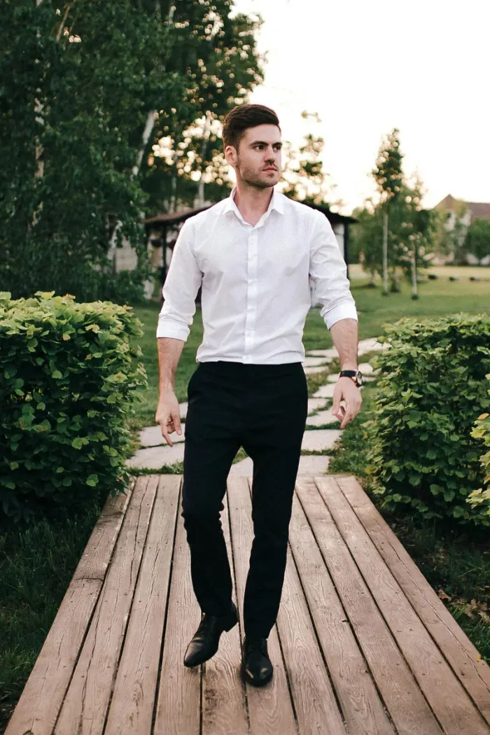 Pantalon Laine Anthracite