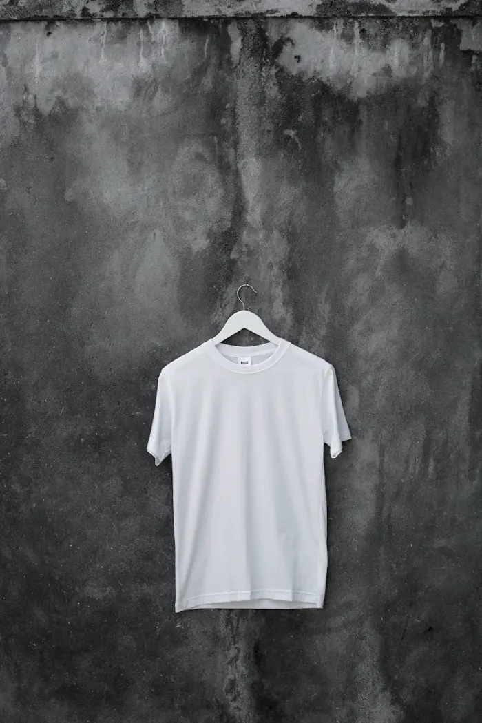 T-shirt Coton Écru