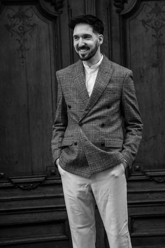 Blazer Prince de Galles