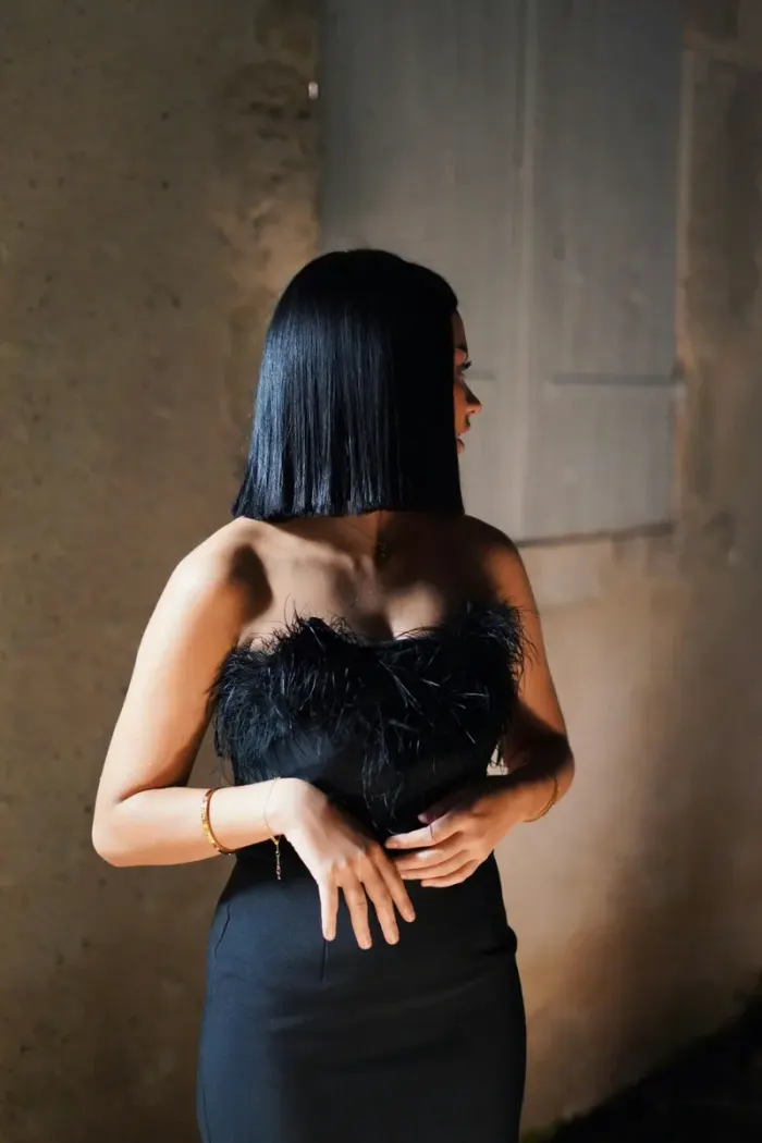 Robe Bustier en Soie